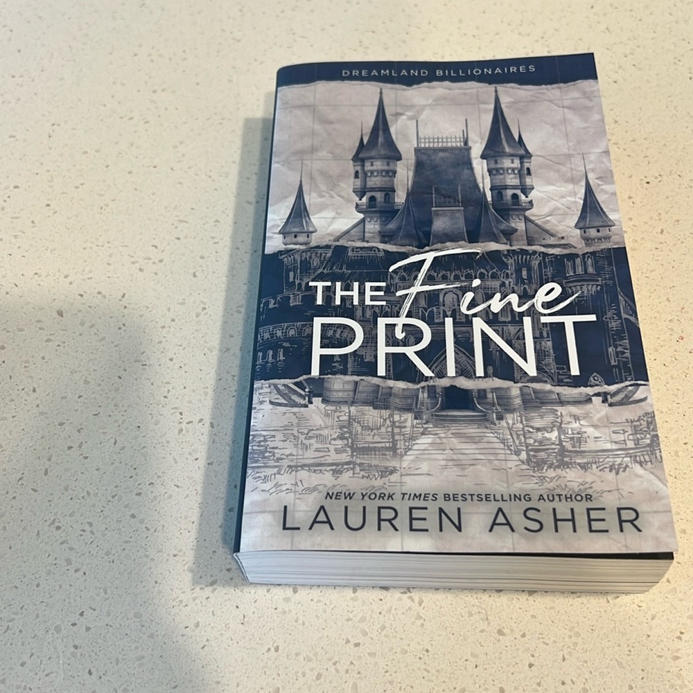 The fine print never used book